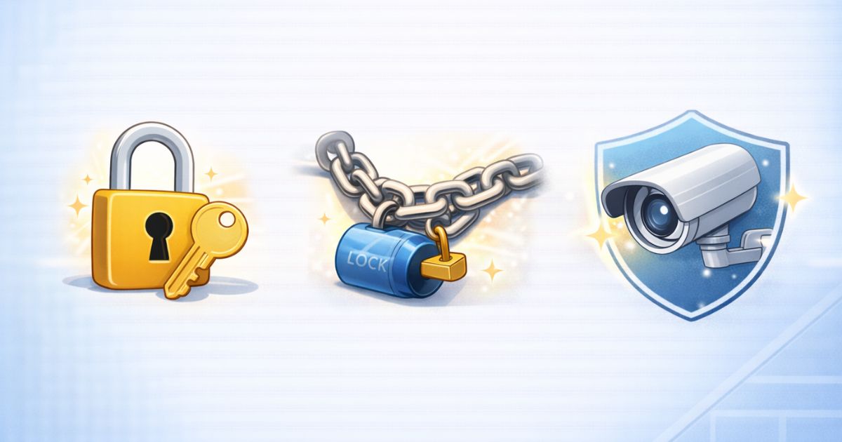 ハローストレージでのバイク保管と盗難対策を考えるイメージ