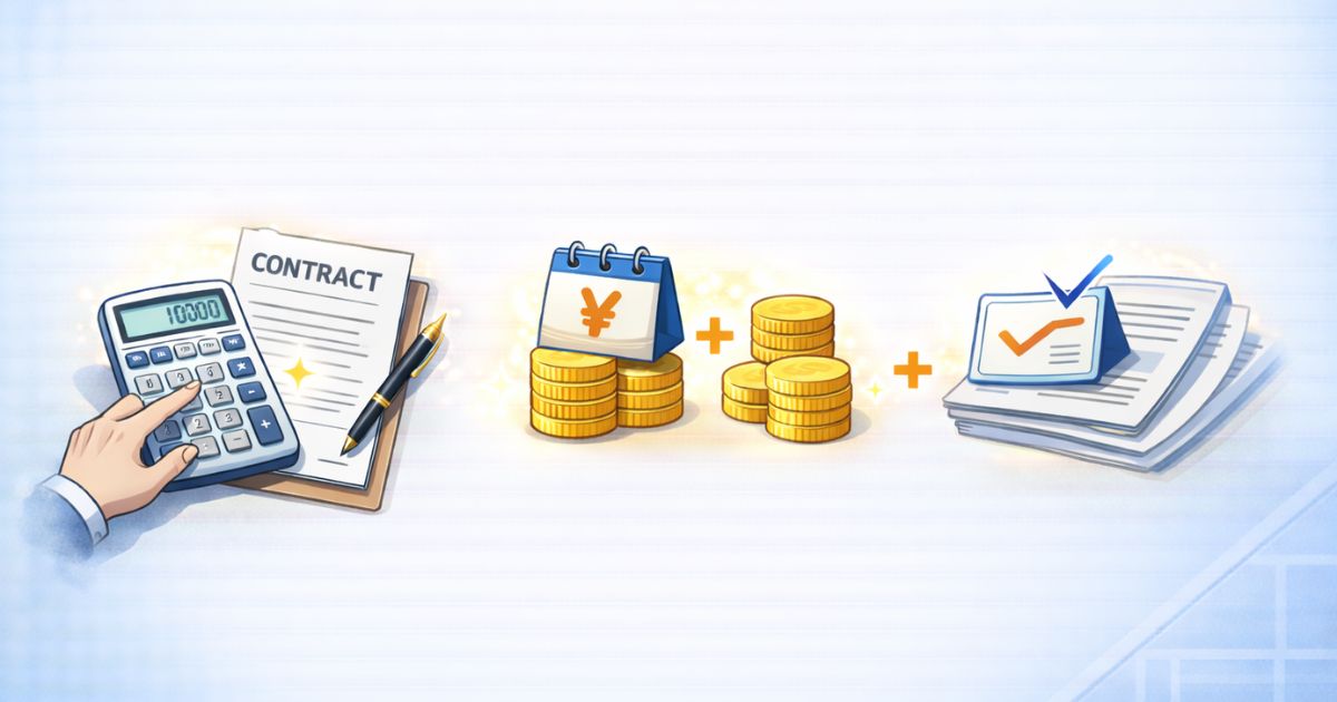 ハローストレージのバイク保管料金を総額で考えるイメージ