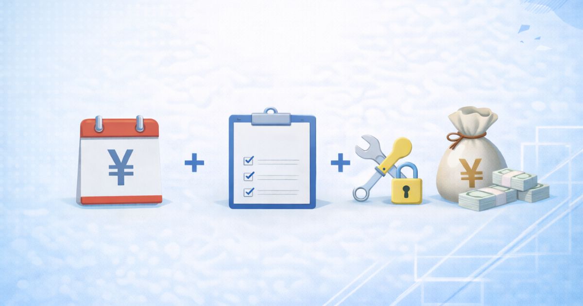 ハローストレージの料金は総額で考えるイメージ図