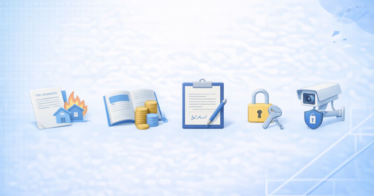 ハローストレージの初期費用の内訳を整理するイメージ