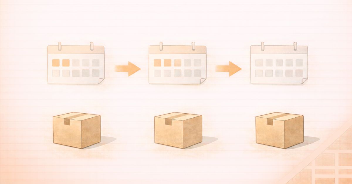 minikuraの最低保管期間と早期取り出し料金の仕組みを確認しているイメージ