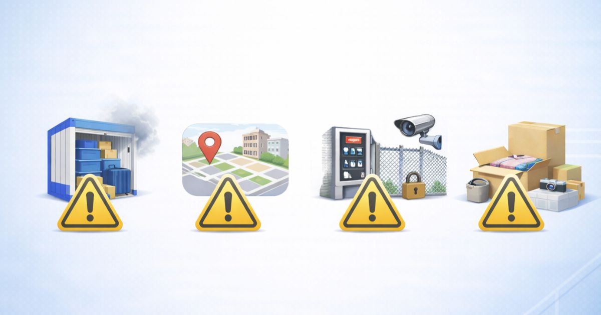 ハローストレージの悪い評判や気になる口コミの傾向イメージ