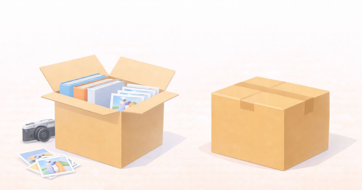 minikuraのMONOプランとHAKOプランの違いを比較したイメージ