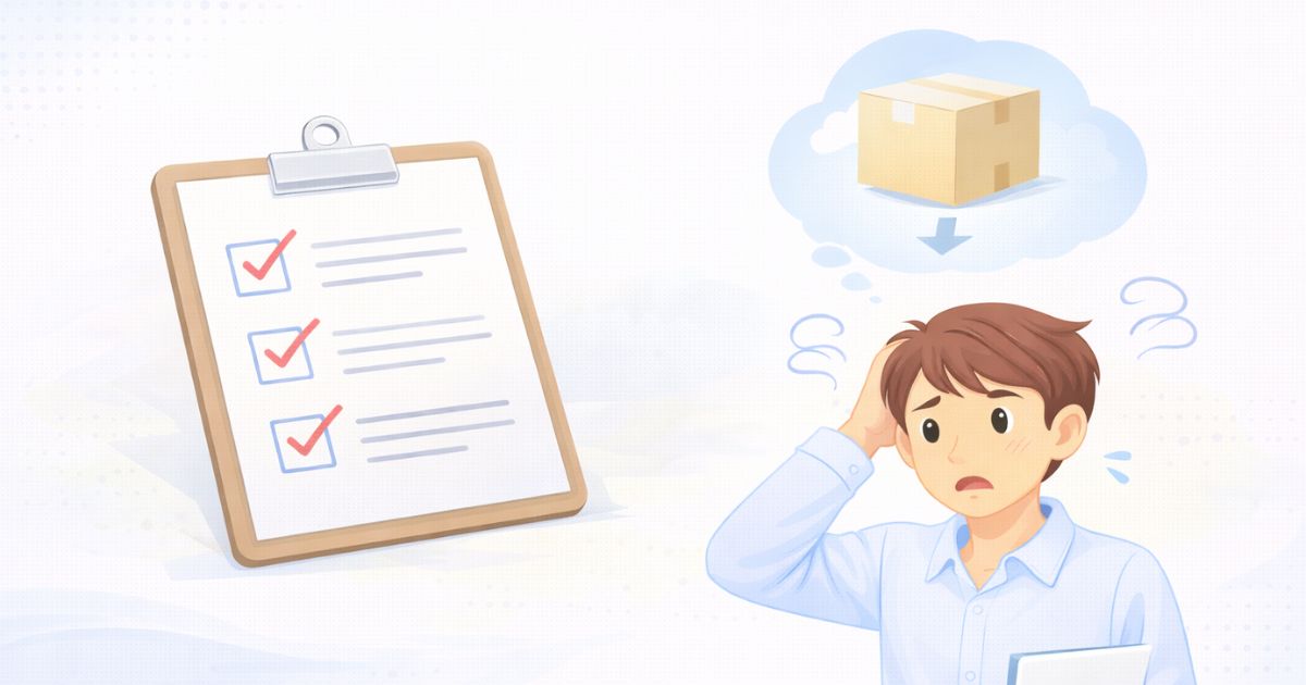 トランクルームの解約でよくある勘違いのイメージ